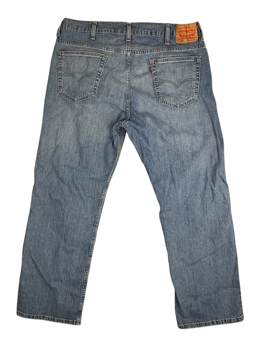Levis 569 Jeans Men 40X32 Blue Loose Straight Denim Medium Wash Relaxed